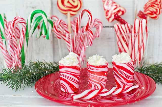 candy ornaments using paper plate